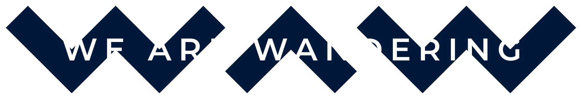 We Are Wandering Banner