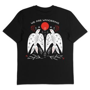 Birds Dark - Men's T-Shirt - Back