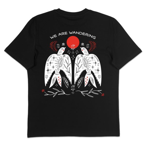 Birds Dark - Men's T-Shirt - Back