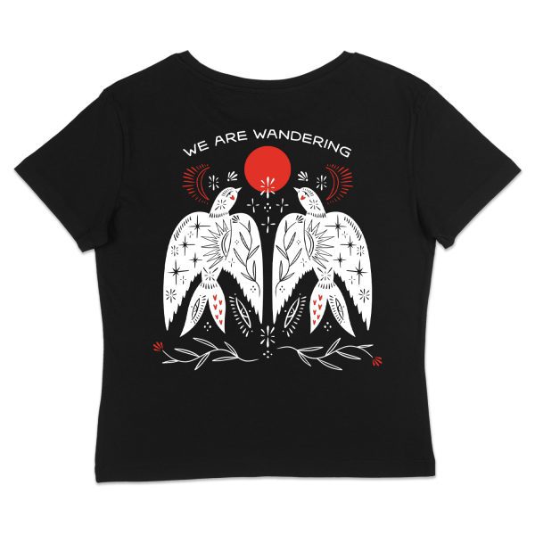 Birds Dark - Women's T-Shirt - Back