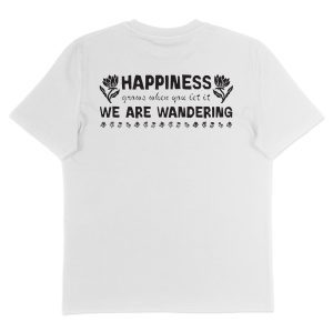 Happiness Grows - Men's T-Shirt - Back