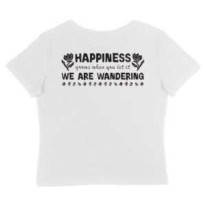 Happiness Grows - Women's T-Shirt - Back