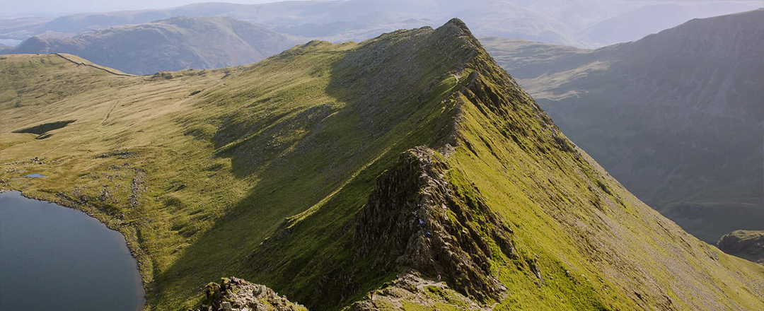 Helvellyn via Striding Edge Helvellyn via Striding Edge