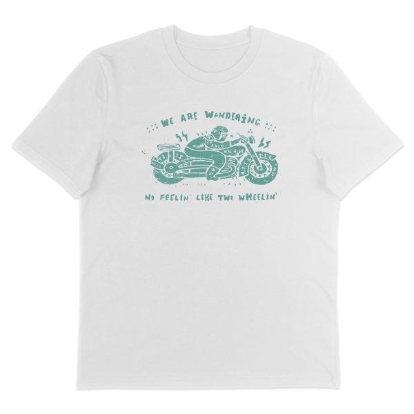 No Feelin Like Two Wheelin - Men's T-Shirt - Front
