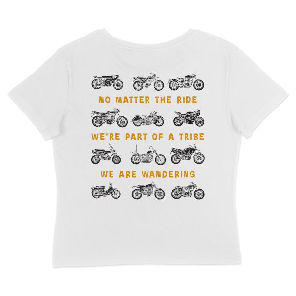 No Matter The Ride - Women's T-Shirt - Back