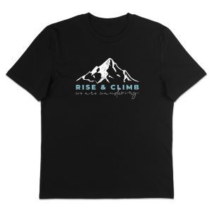 Rise and Climb – Men's T-Shirt - Front