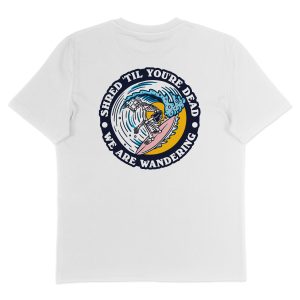 Shred 'Til You're Dead - Men's T-Shirt - Back