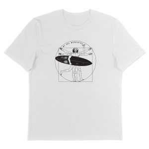 Surfer Diagram - Men's T-Shirt - Front