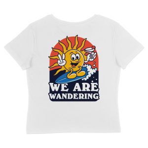 Surfing Sun - Women's T-Shirt - Back