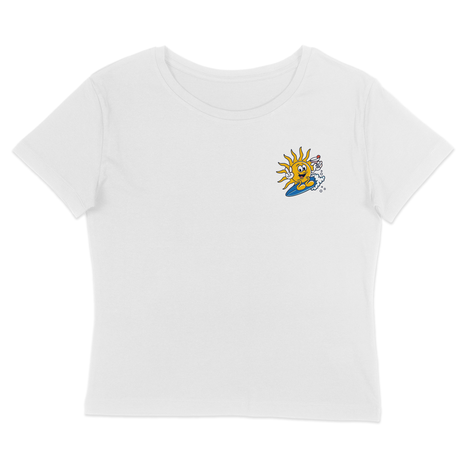 Surfing Sun - Women's T-Shirt - Front