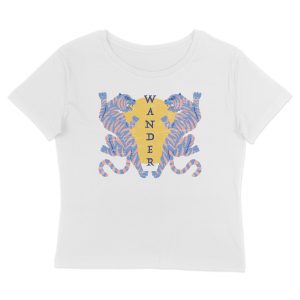 Wander Tiger - Women's T-Shirt - Front