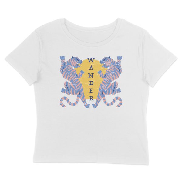 Wander Tiger - Women's T-Shirt - Front