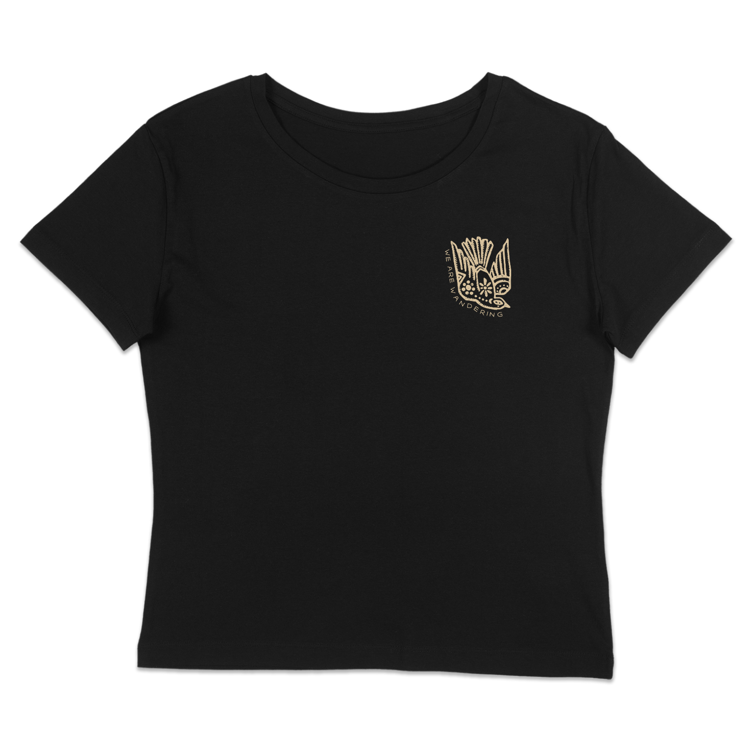 Aztec Birds - Women's T-Shirt - Front (Black)