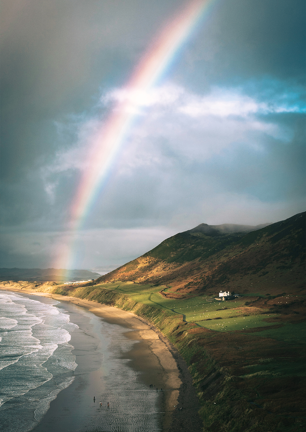 Rhossili Bay, Gower Peninsula, Wales Rhossili Bay, Gower Peninsula, Wales