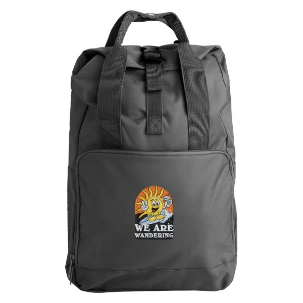 Surfing Sun Embroidered Backpack - Image 2