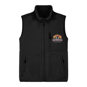 Take a Hike - Unisex Sherpa Gillet (Black)