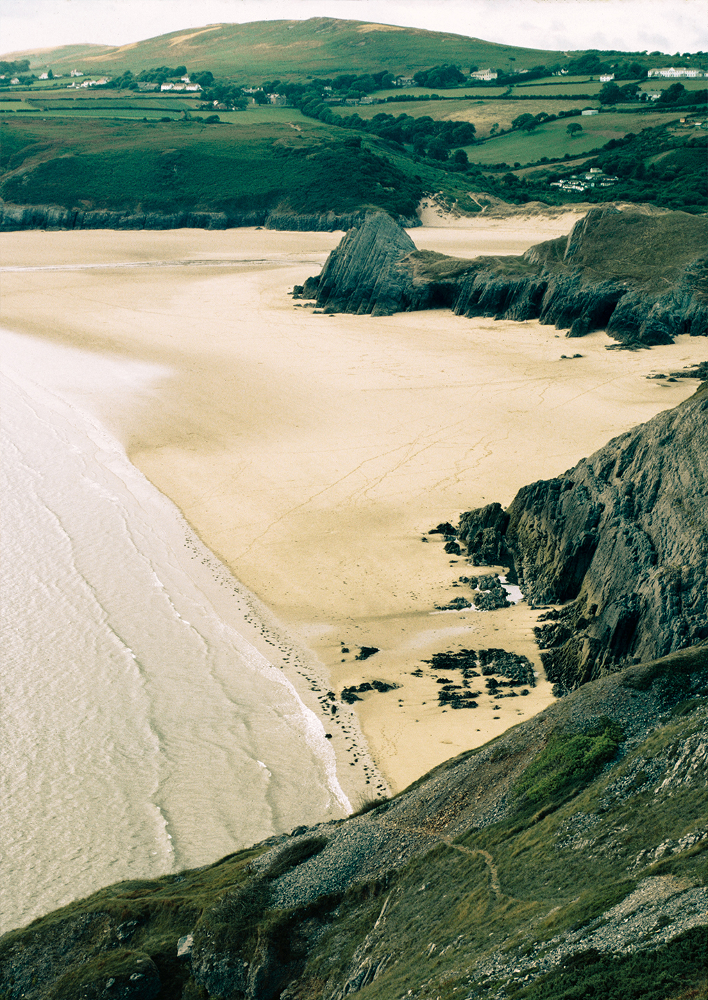 Three Cliffs Bay, Swansea, Wales Three Cliffs Bay, Swansea, Wales
