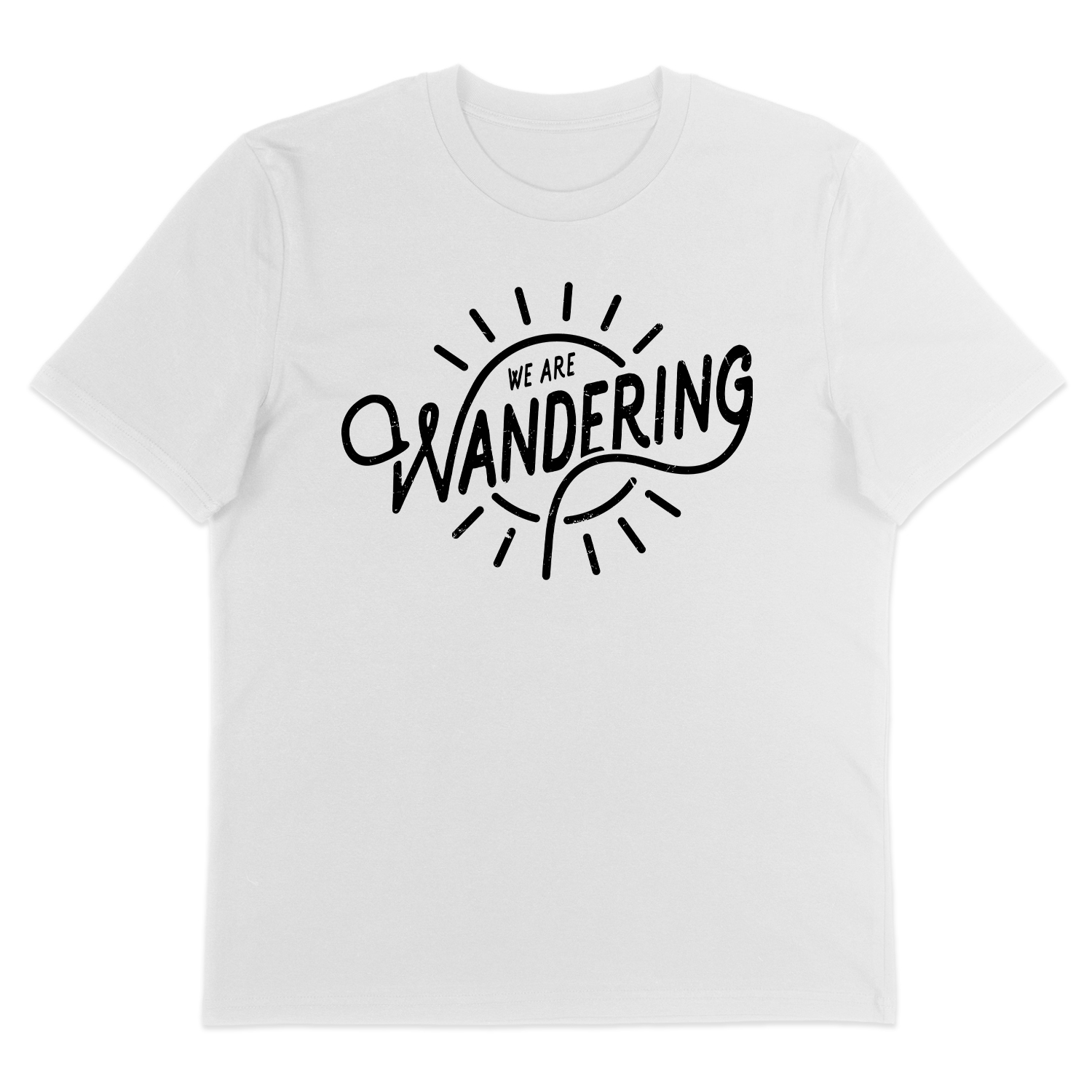We Are Wandering Sunshine - T-Shirt - White