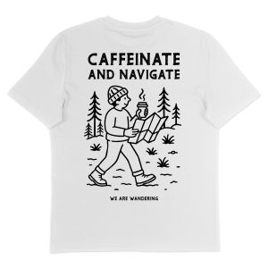 Caffeinate and Navigate - T-Shirt