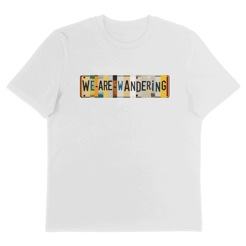 License Plate - T-Shirt