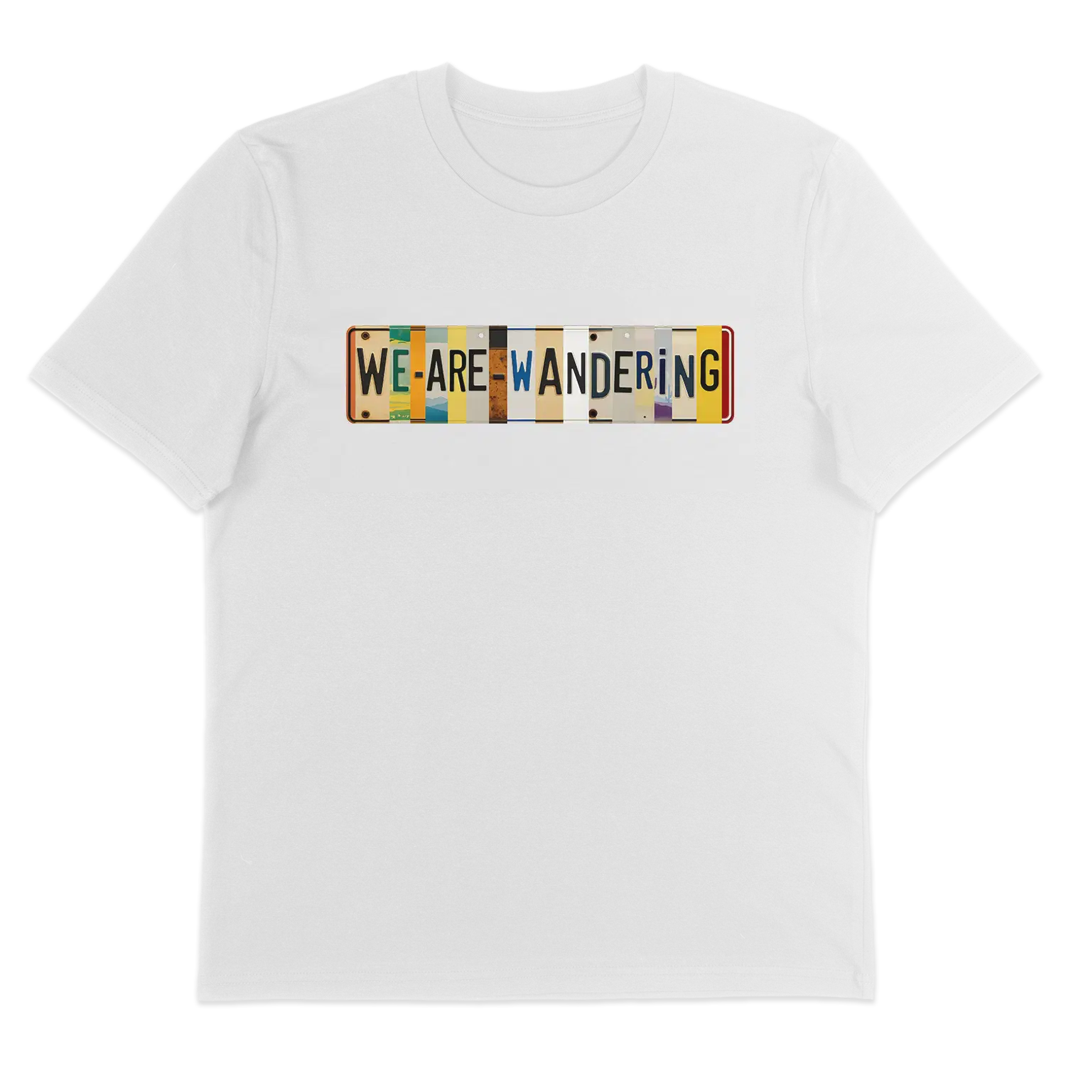 License Plate - T-Shirt
