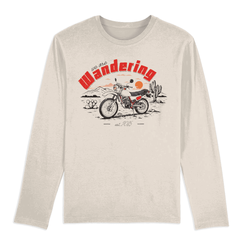 Scrambler - Honda XL Style - Long Sleeve T-Shirt