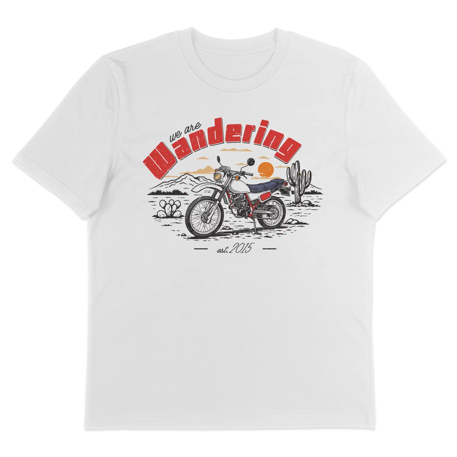 Scrambler - Honda XL Style - T-Shirt