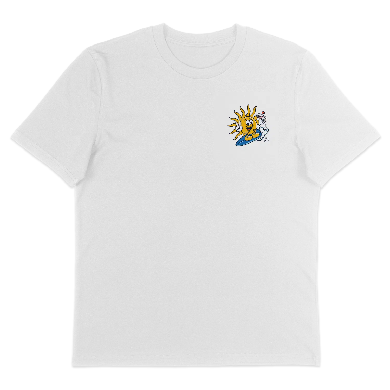 Surfing-Sun-Mens-T-Shirt-Front