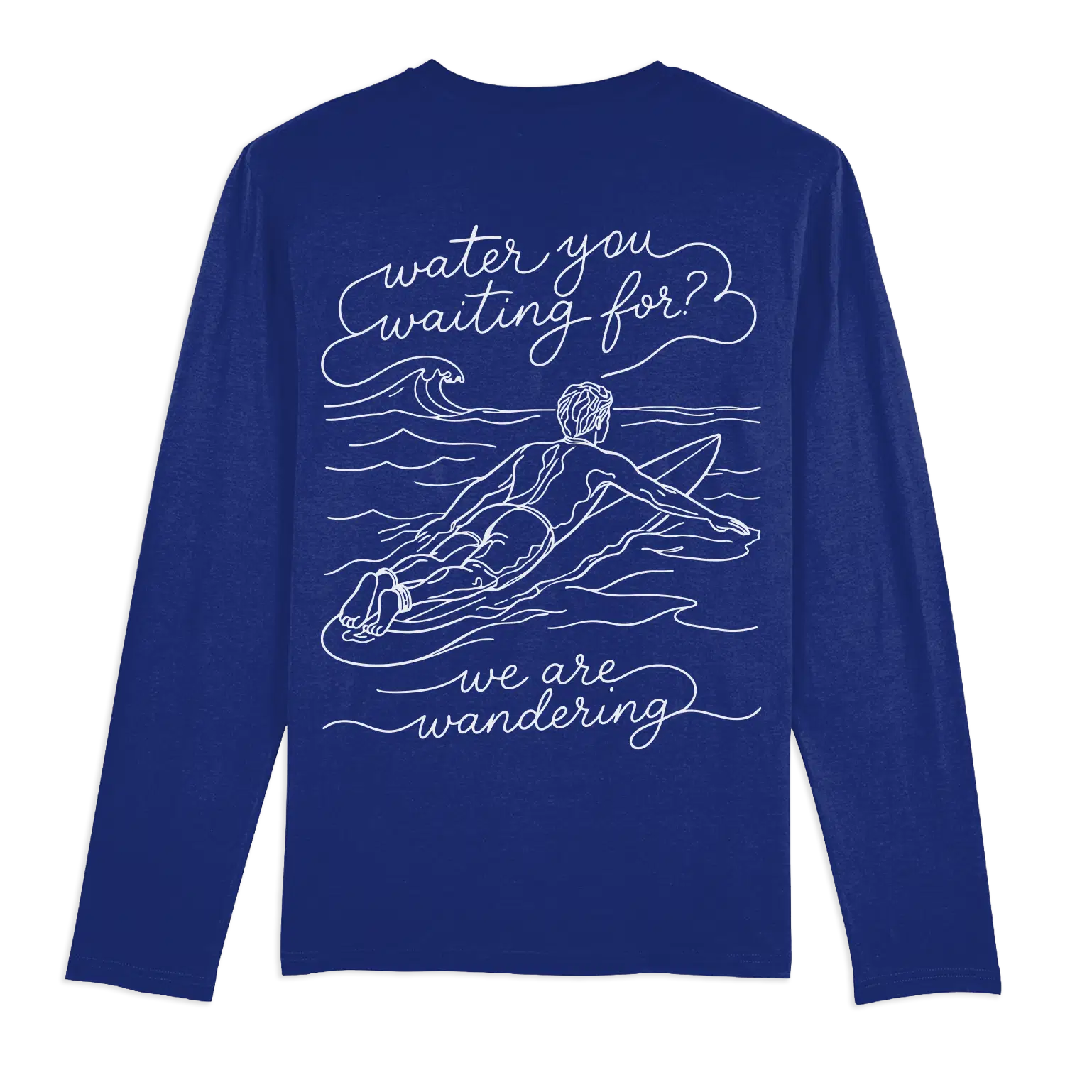 Water You Waiting For - Long Sleeve T-Shirt - Image 4