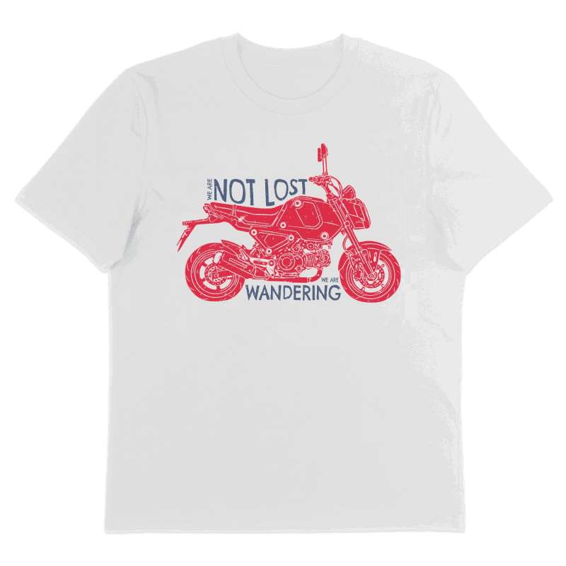 We Are Not Lost - Honda Grom Style - T-Shirt