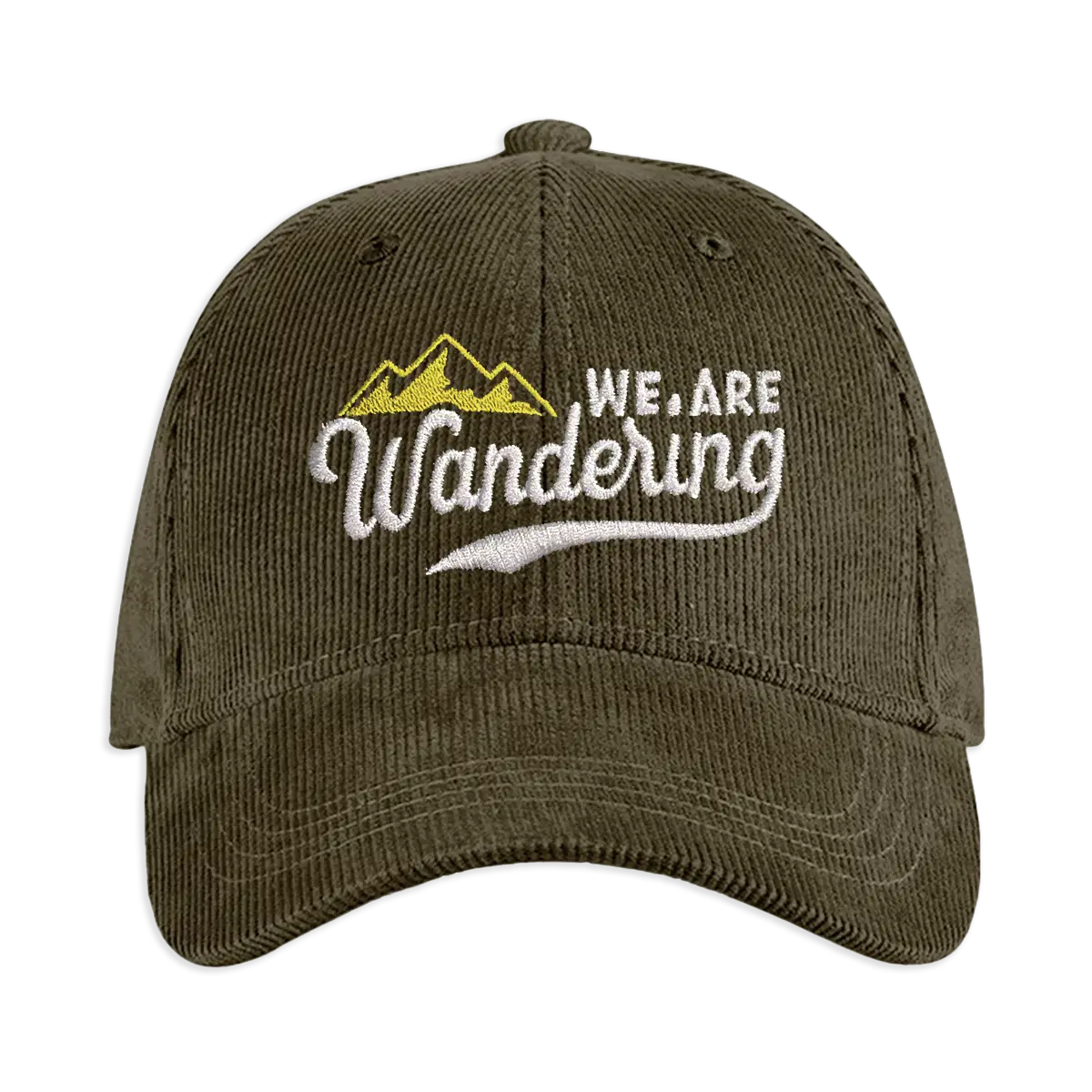 We Are Wandering - Corduroy Cap - Image 4