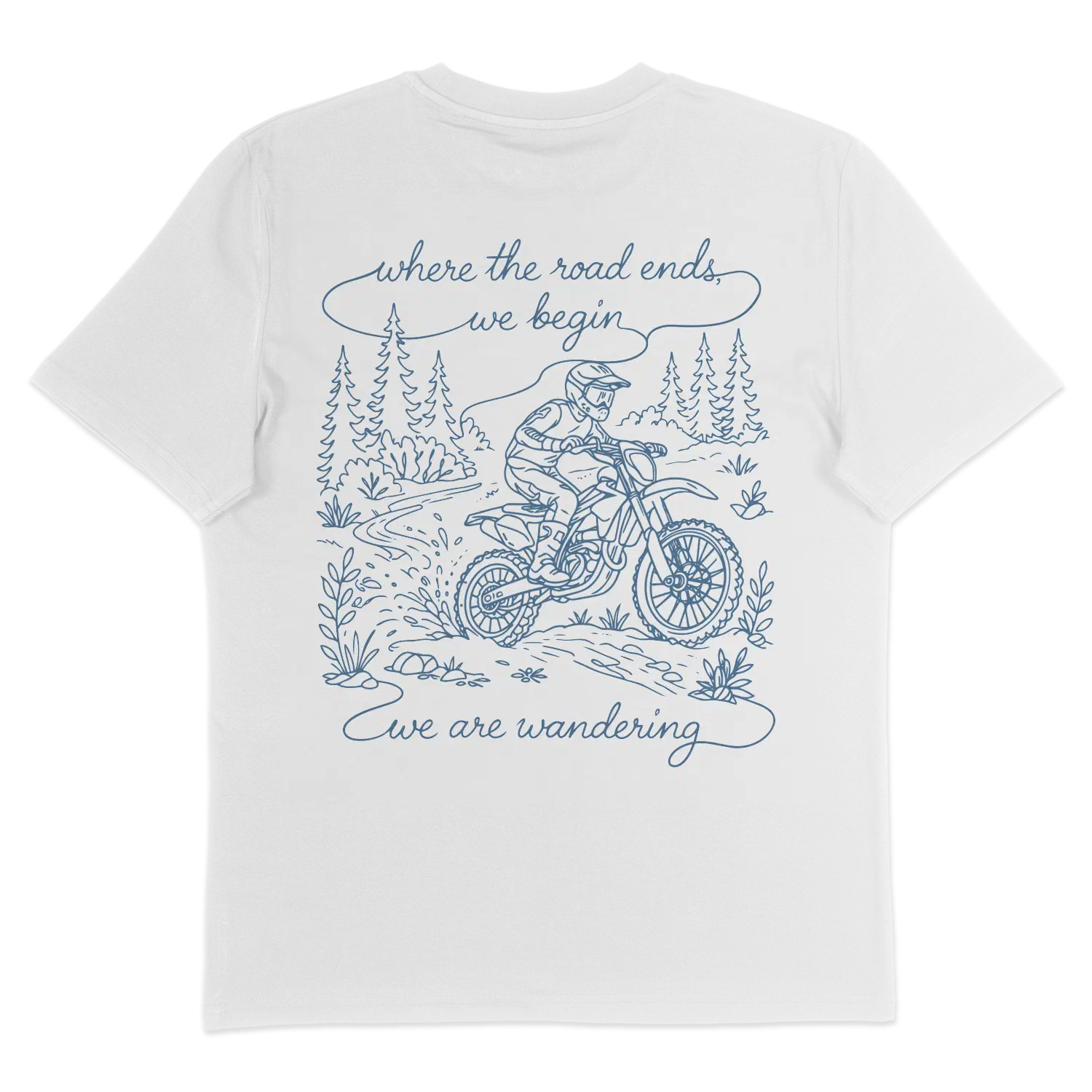 Where The Road Ends - T-Shirt