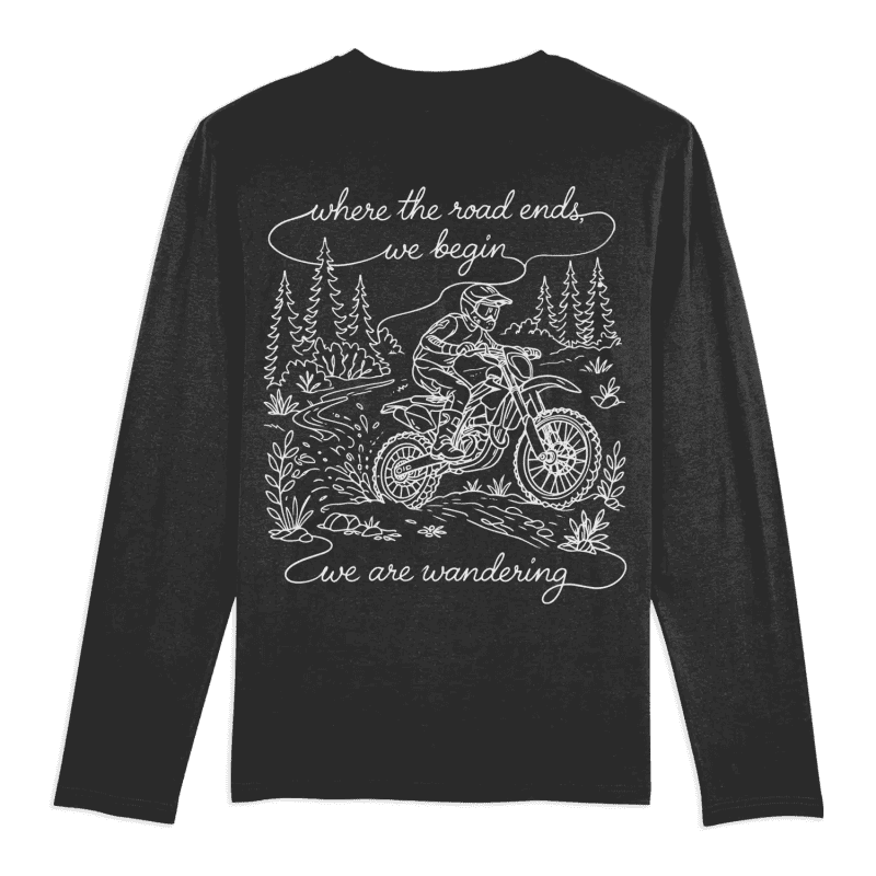 Where The Road Ends - Long Sleeve T-Shirt