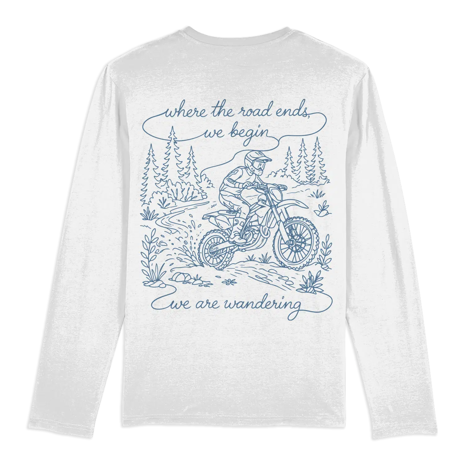Where The Road Ends - Long Sleeve T-Shirt - Image 3