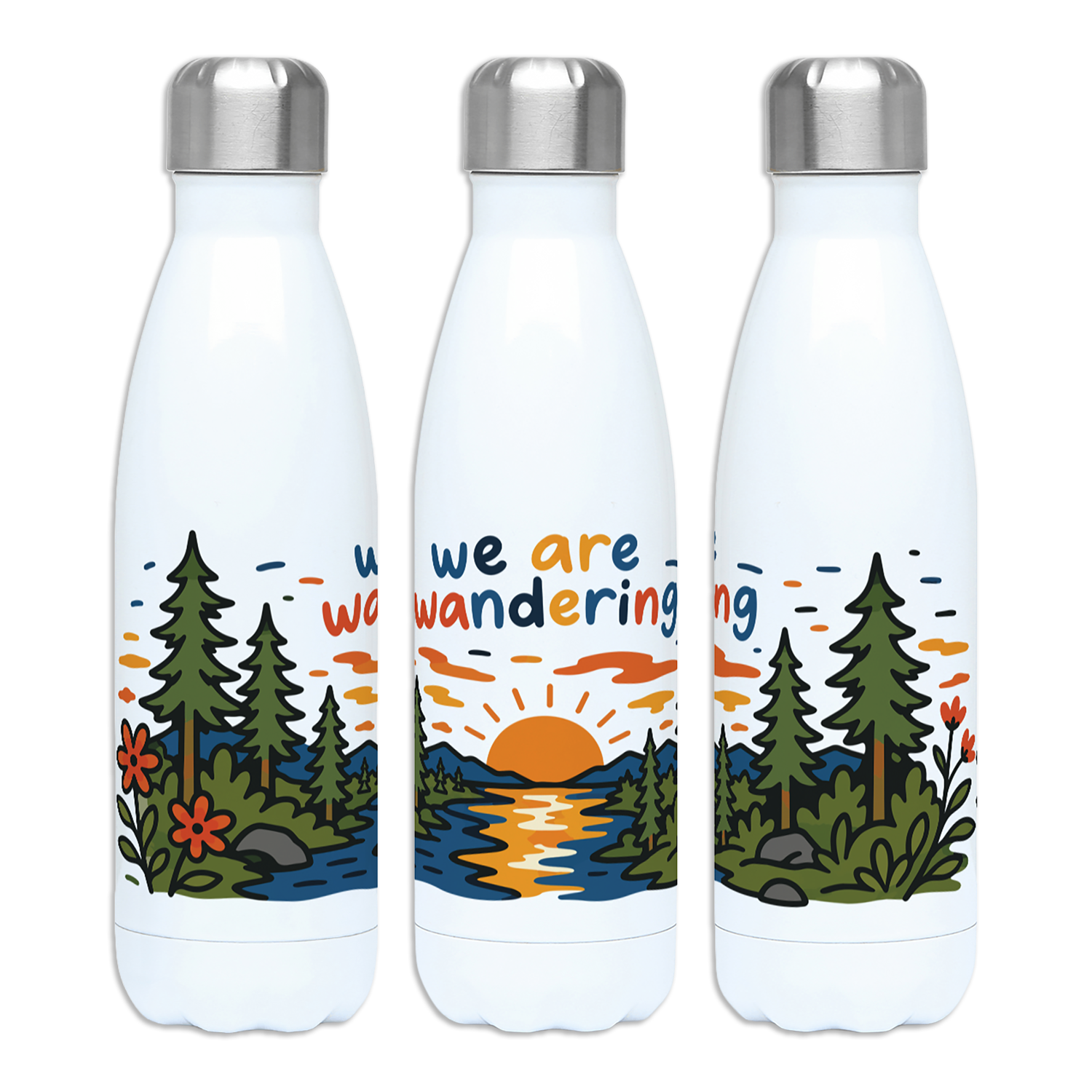 We Are Wandering Water Bottle We Are Wandering Water Bottle