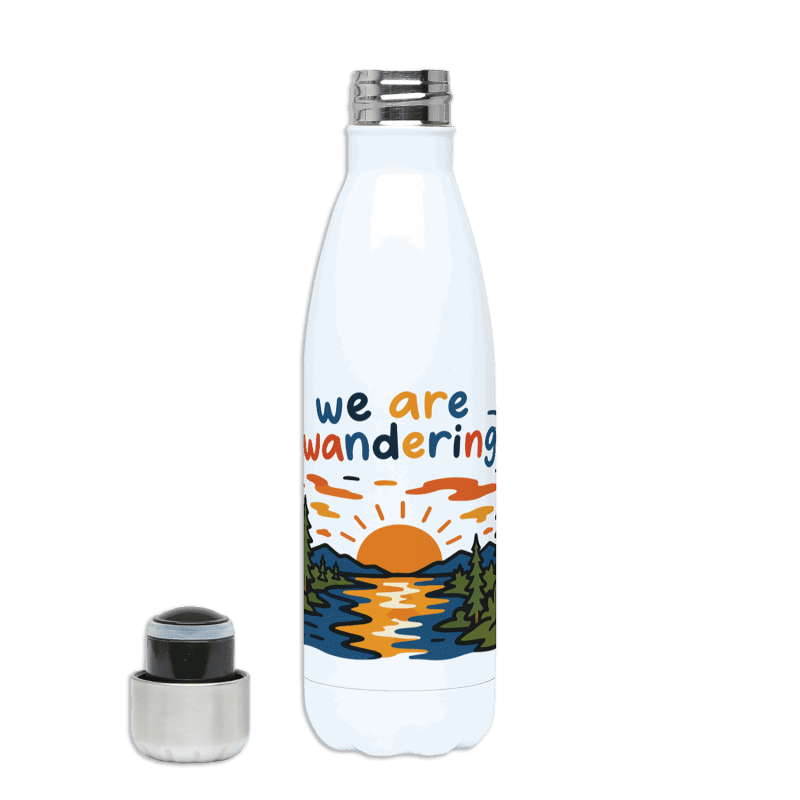 We Are Wandering Water Bottle